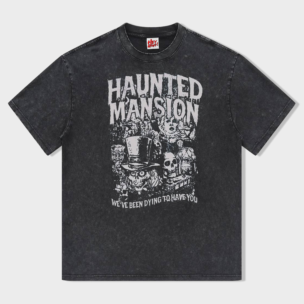 Vintage The Haunted Mansion Shirt - heygraff