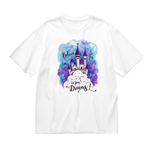 Believe in Dreams Castle Graphic T-Shirt