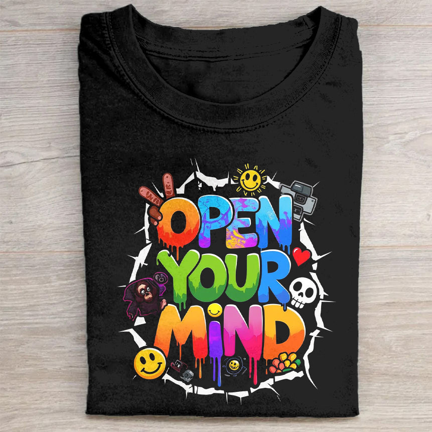Open Your Mind Graphic T-Shirt