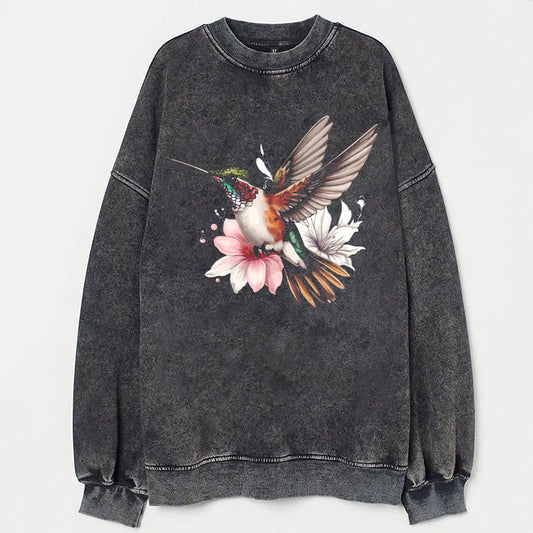 Watercolor Hummingbird Shirt - heygraff