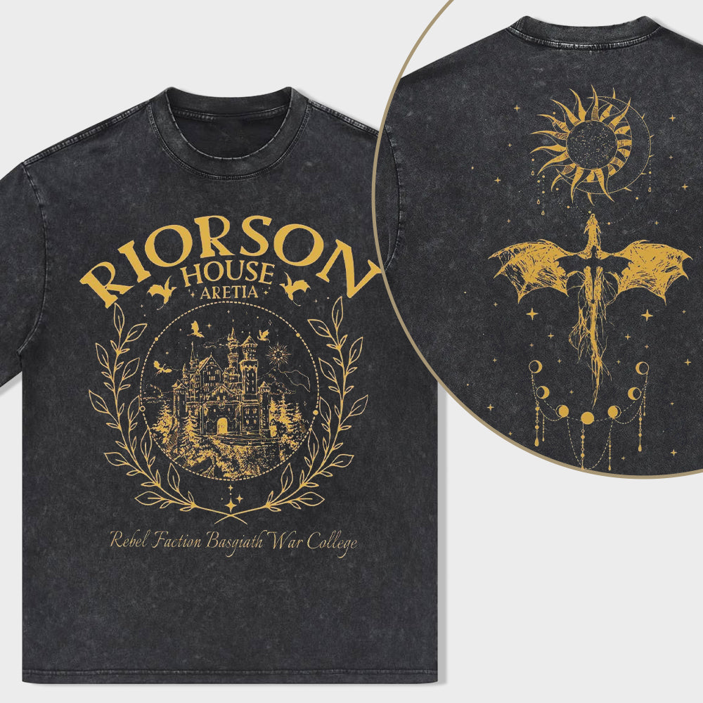 Xaden Riorson House Double-Sided Shirt - heygraff