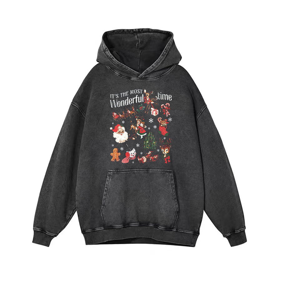 It's the most Wonderful Time Christmas Hoodie - heygraff