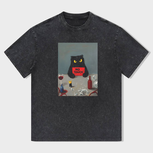 Black Cat Graphic T-Shirt