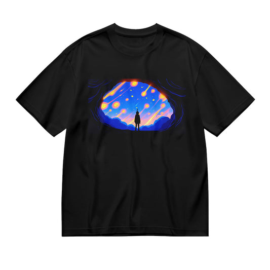 Starry Night Sky Graphic T-Shirt