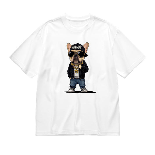 Stylish Dog Graphic T-Shirt