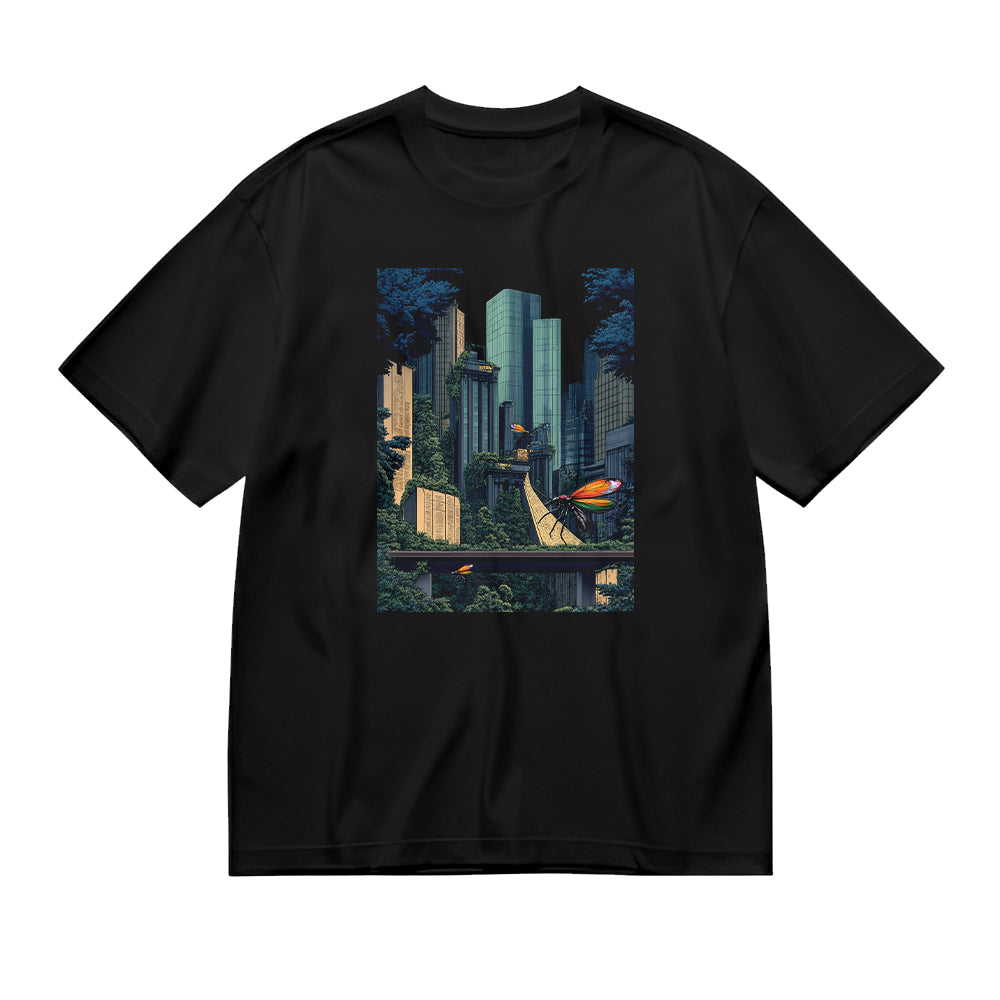 Urban Landscape Graphic T-Shirt