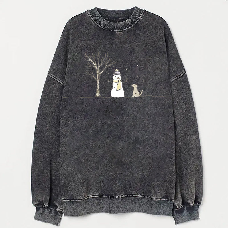 Christmas Snowman Unisex Sweatshirt - heygraff