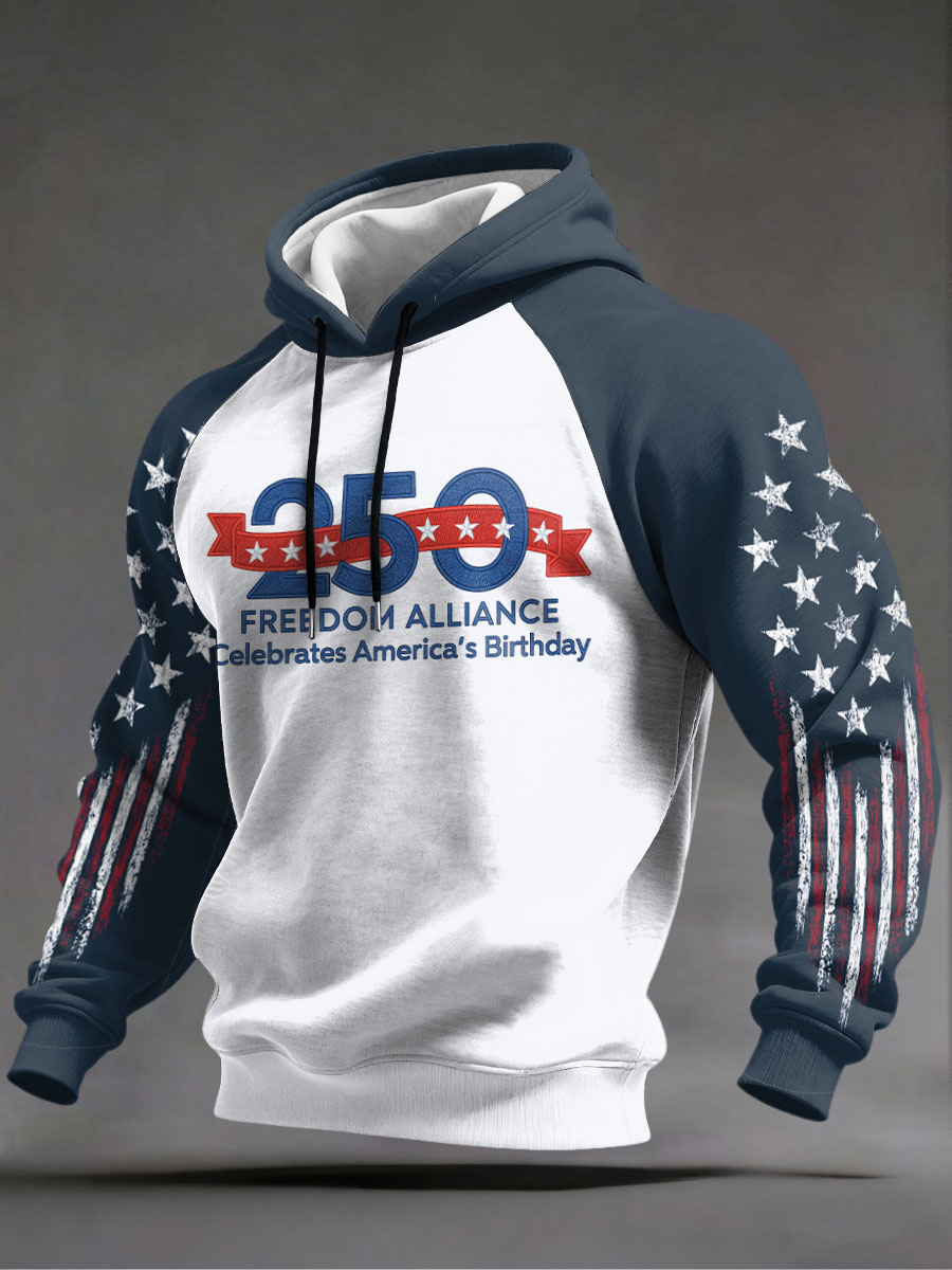 250th Anniversary USA Hoodie For Men