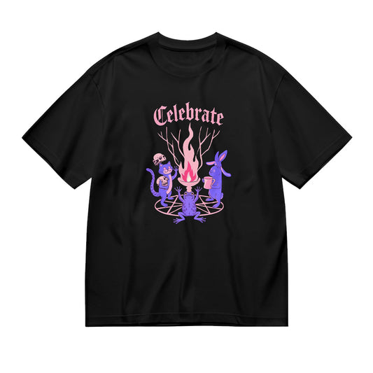 Celebrate Campfire Graphic T-Shirt