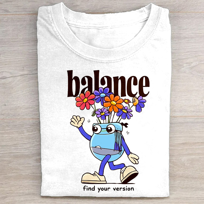 Balance Find Your Version Graphic T-Shirt