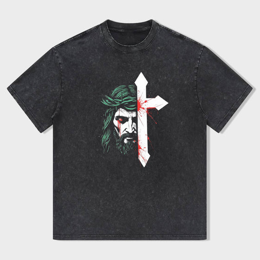 Jesus Cross Graphic T-Shirt