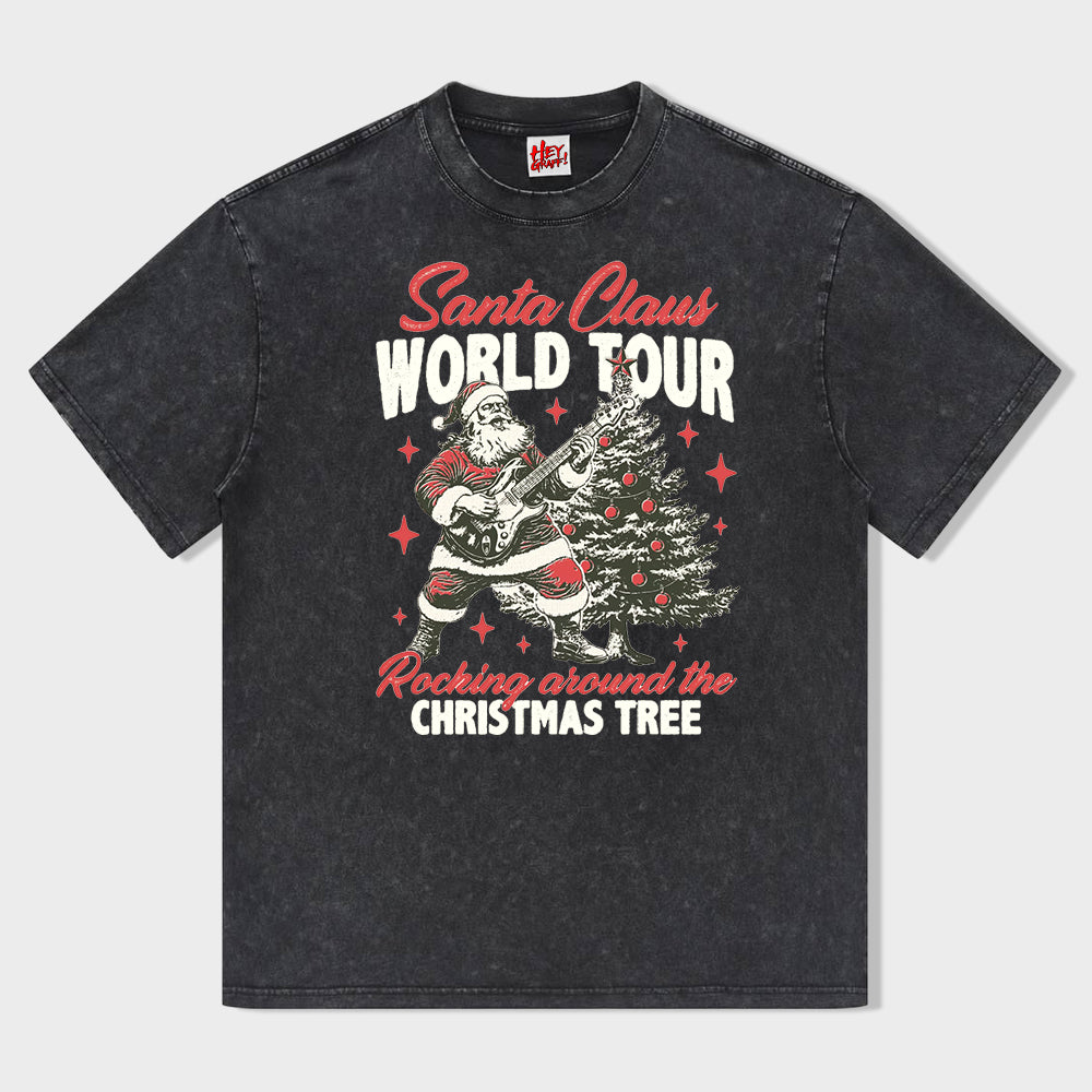 Retro Santa Claus T-shirt - heygraff