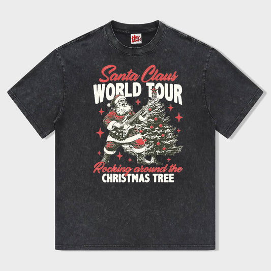Retro Santa Claus T-shirt - heygraff