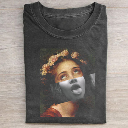 Renaissance Art Print Graphic T-Shirt