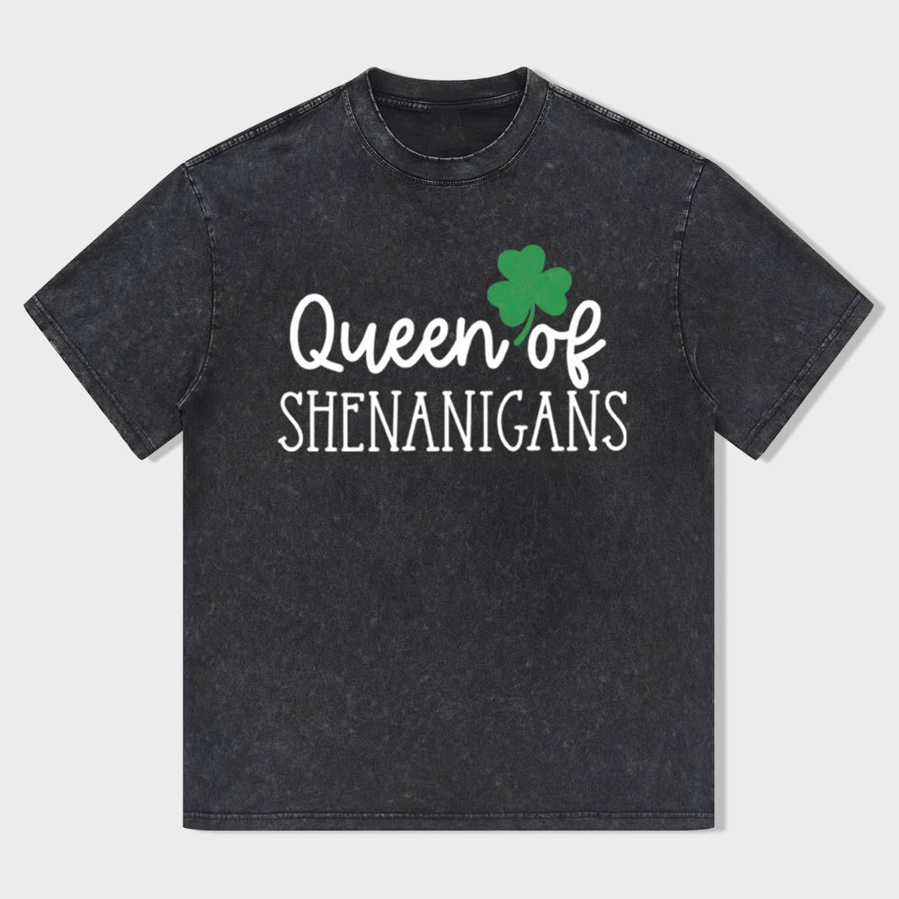 Retro St. Patrick's Day Prone To Shenanigans And Malarkey Unisex T-Shirt - heygraff
