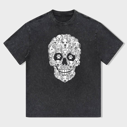 Men's Graphic T-Shirt - Skull Design Tee