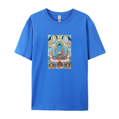 Buddha T-Shirt - Vintage Buddhist Art - Spiritual Meditation Tee