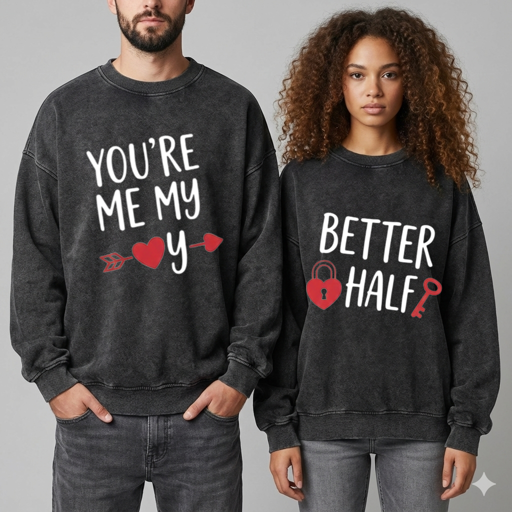 You‘re My Better Half Couple Outfits - Valentine's Day Edition