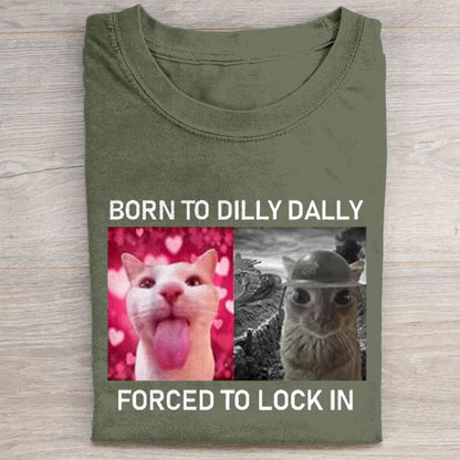 Born To Dilly Dally Washed T-Shirt