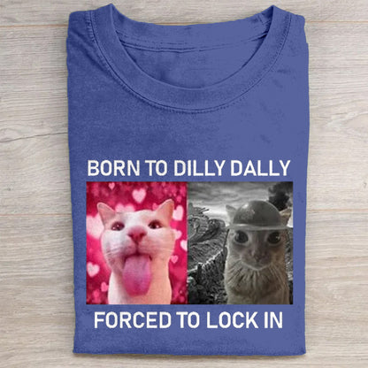 Born To Dilly Dally Washed T-Shirt