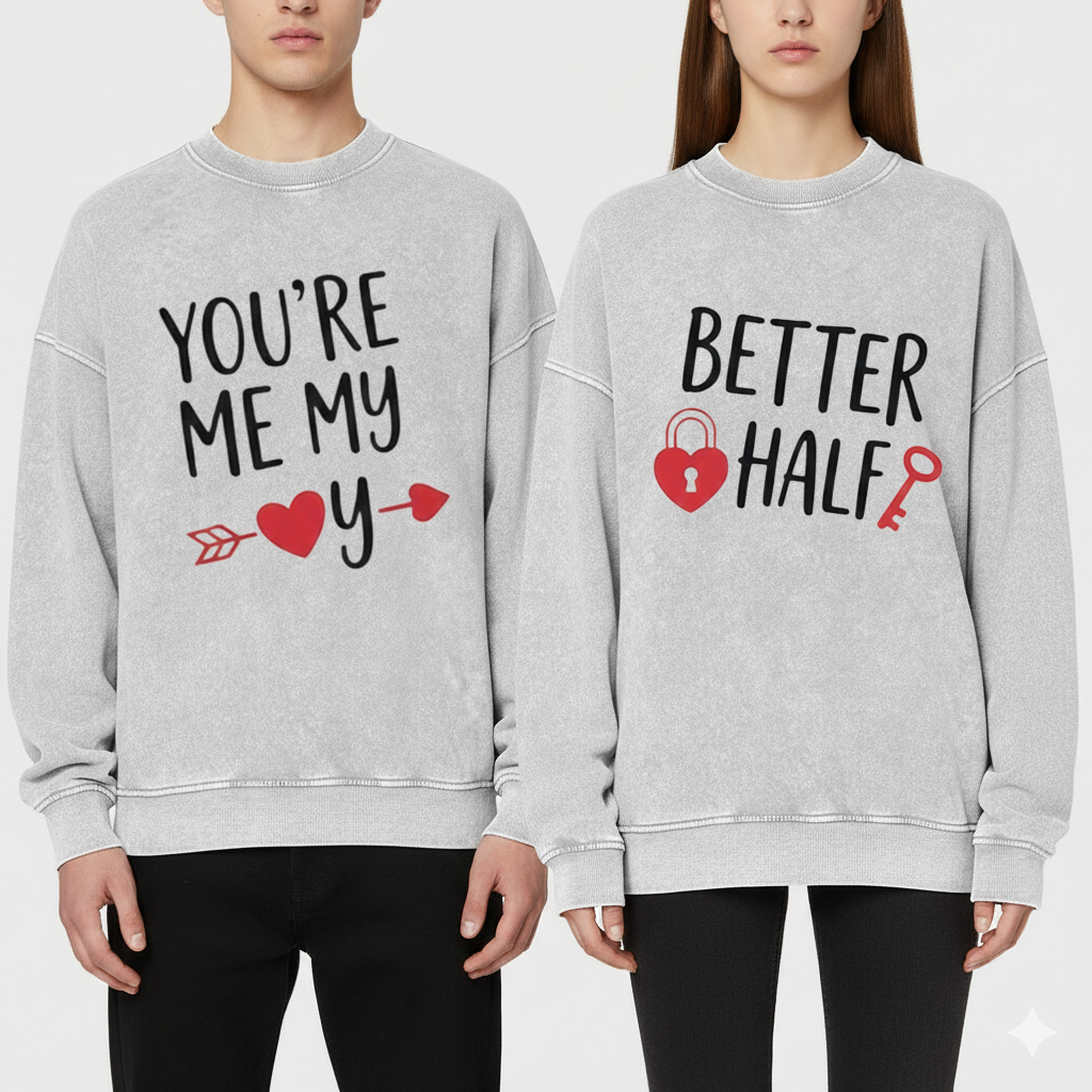 You‘re My Better Half Couple Outfits - Valentine's Day Edition