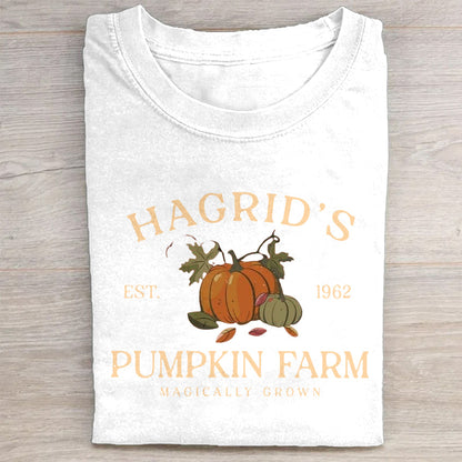 Hagrid's Pumpkin Farm Magically Grown Est. 1962 Graphic T-Shirt