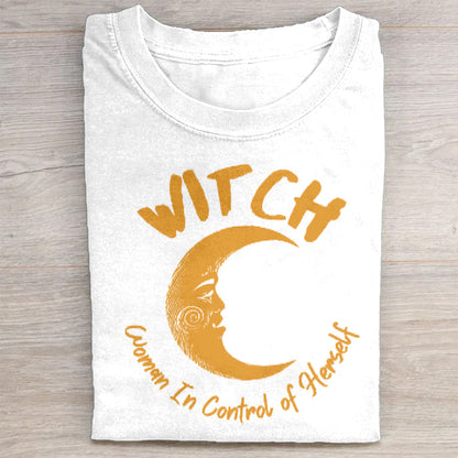 Witch Moon Graphic Print T-Shirt