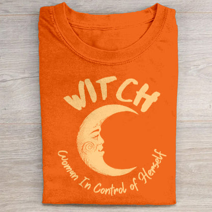 Witch Moon Graphic Print T-Shirt