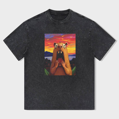 Funny Bear Art Graphic T-Shirt