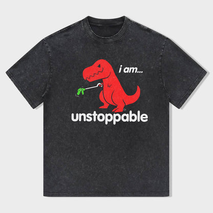 T Rex Unstoppable Funny T-shirt