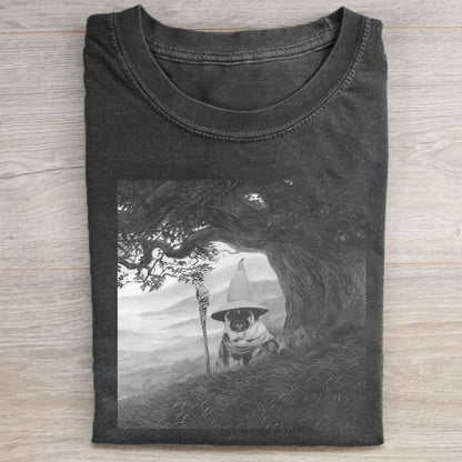 Fantasy Ring Movie With Dog Unisex T-Shirt