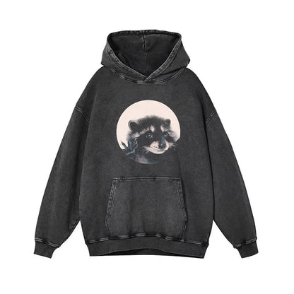 Funny Raccoon Vintage Washed T-shirt