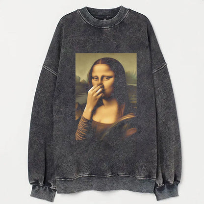 Renaissance Lady Holding Nose T-Shirt