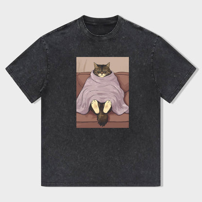 Cute Cat Graphic T-Shirt