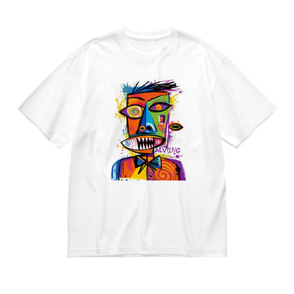 Colorful Abstract Art Graphic T-Shirt