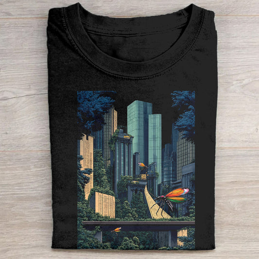 Urban Landscape Graphic T-Shirt