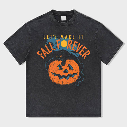 Halloween Eternal Seal Acid Wash T-Shirt - heygraff