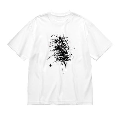 Abstract Ink Splash Design Men's Casual T-Shirt