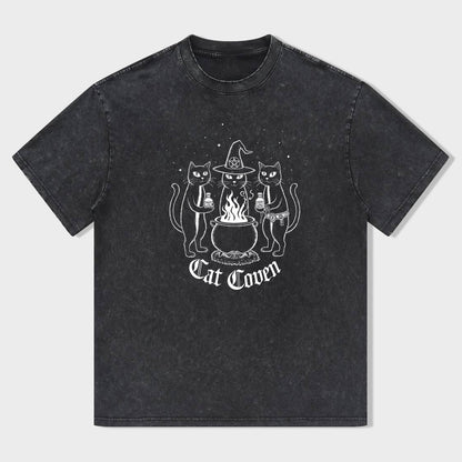 Cat Coven Graphic T-Shirt