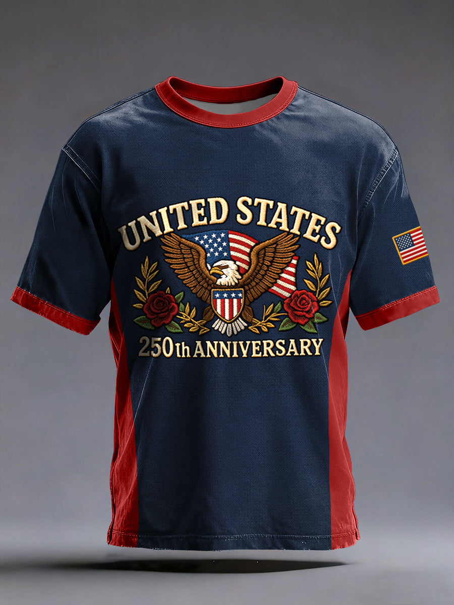 250th Anniversary Print T-Shirt For Men
