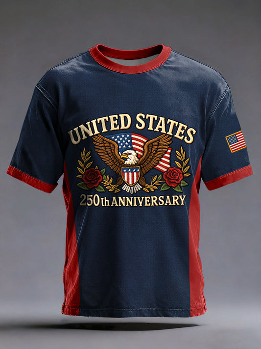250th Anniversary Print T-Shirt For Men