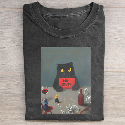Black Cat Graphic T-Shirt