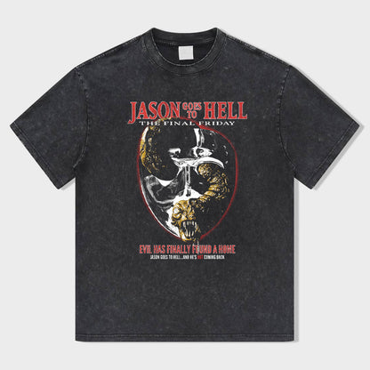 Wicked Lair Acid Wash T-Shirt - heygraff