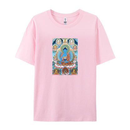 Buddha T-Shirt - Vintage Buddhist Art - Spiritual Meditation Tee