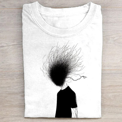 Abstract Art Graphic T-Shirt