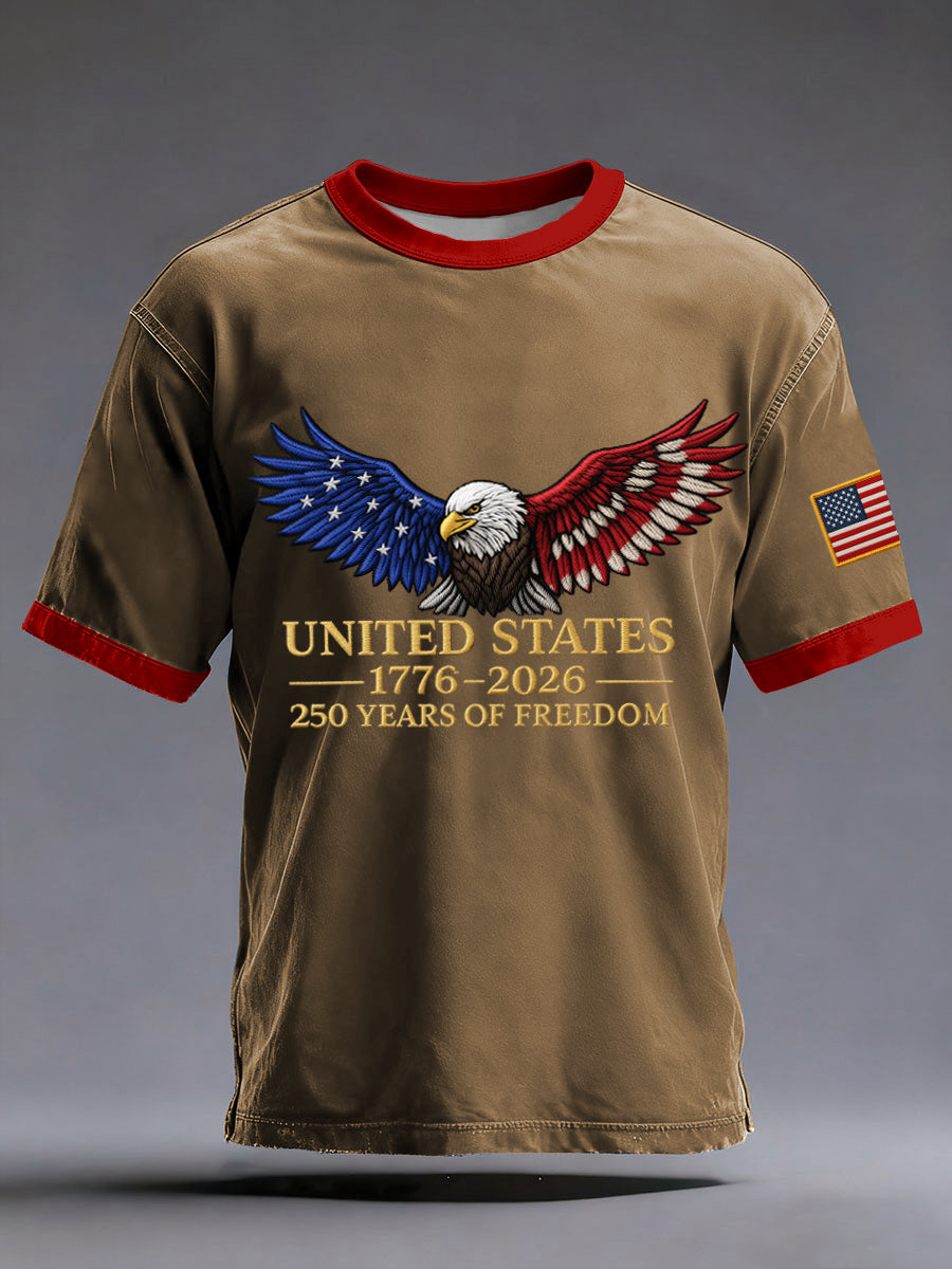 250th Anniversary Print T-Shirt For Men