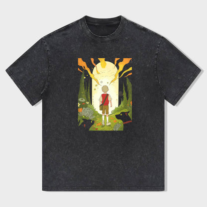 Mystical Forest Adventure Graphic T-Shirt