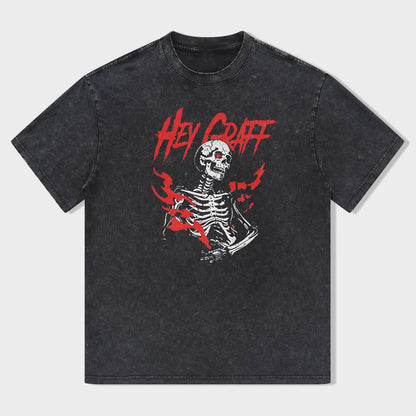 Heygraff Creativity Acid Wash T-Shirt