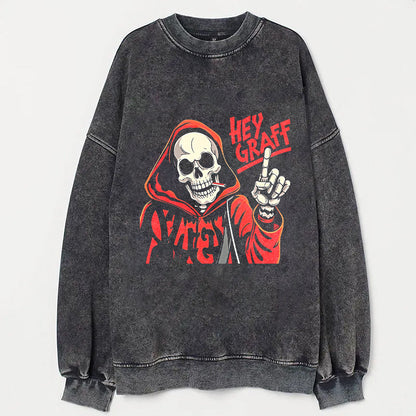 Heygraff Creativity Acid Wash T-Shirt