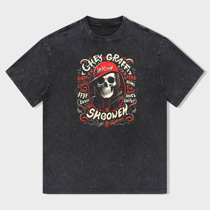 Heygraff Creativity Acid Wash T-Shirt